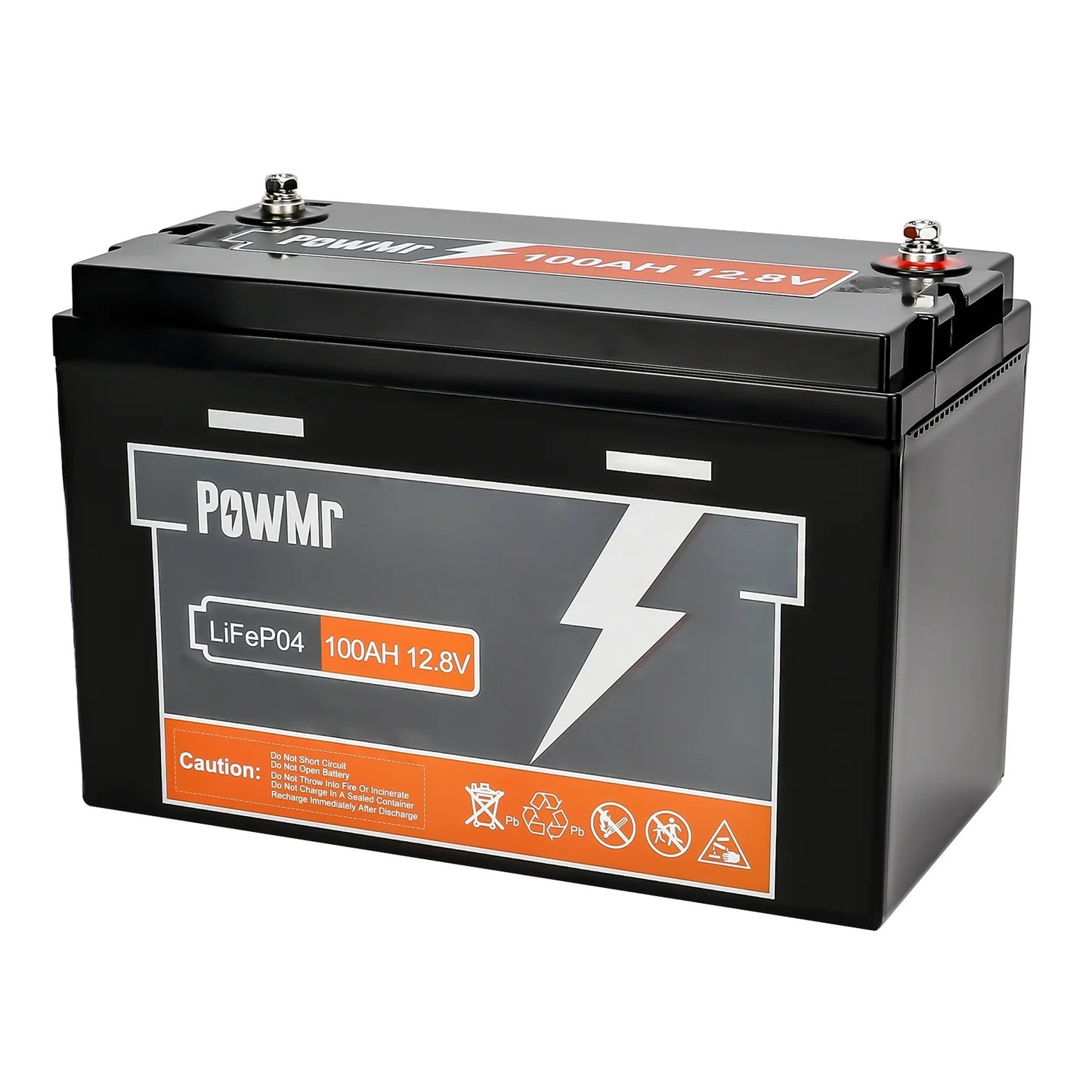 POWMR 100AH 12.8V Lithium Energy Storage Battery