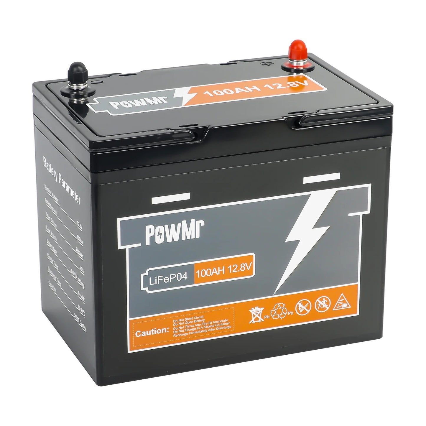 POWMR 100AH 12.8V MINI Lithium Energy Storage Battery