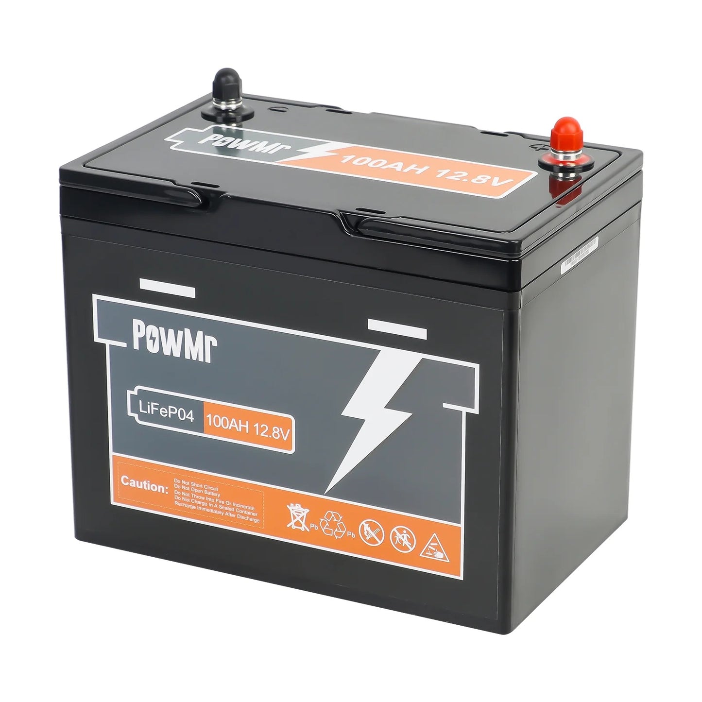 POWMR 100AH 12.8V MINI Lithium Energy Storage Battery
