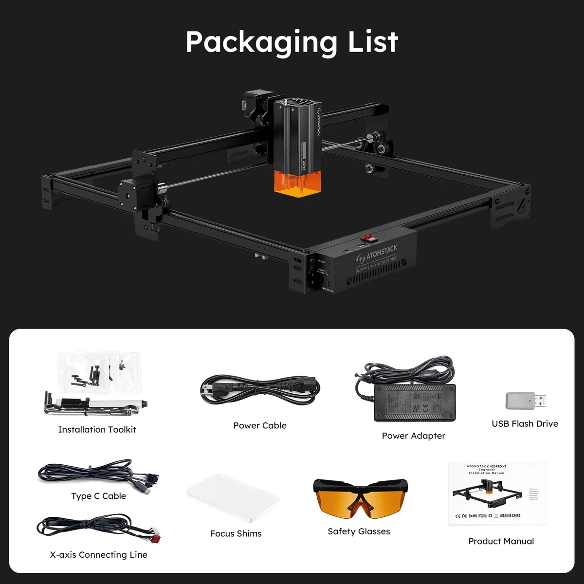 ATOMSTACK A10 PRO V2 10W