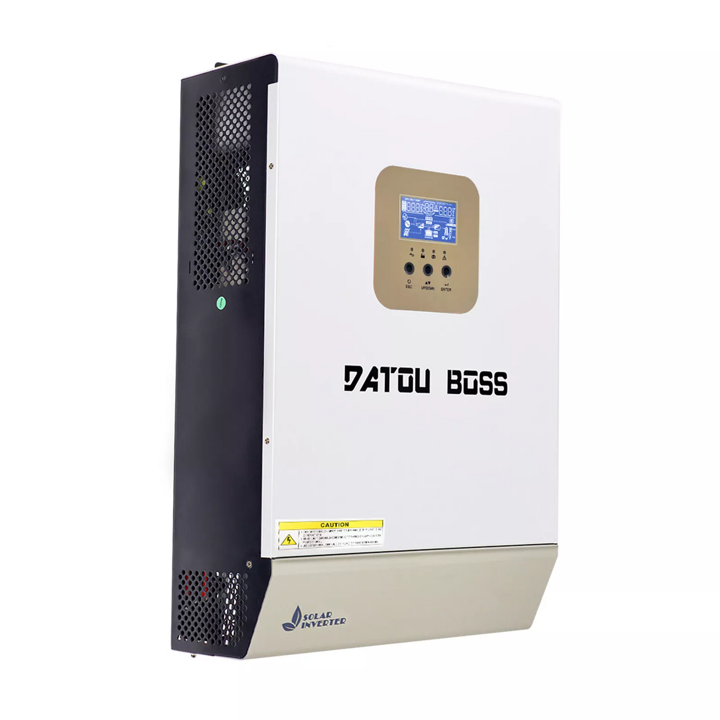 5000W Pure Sine Wave Hybrid Inverter 48V DC To 230V AC Off Grid Inverter With 100A MPPT Solar Controller LCD Display - 5000W
