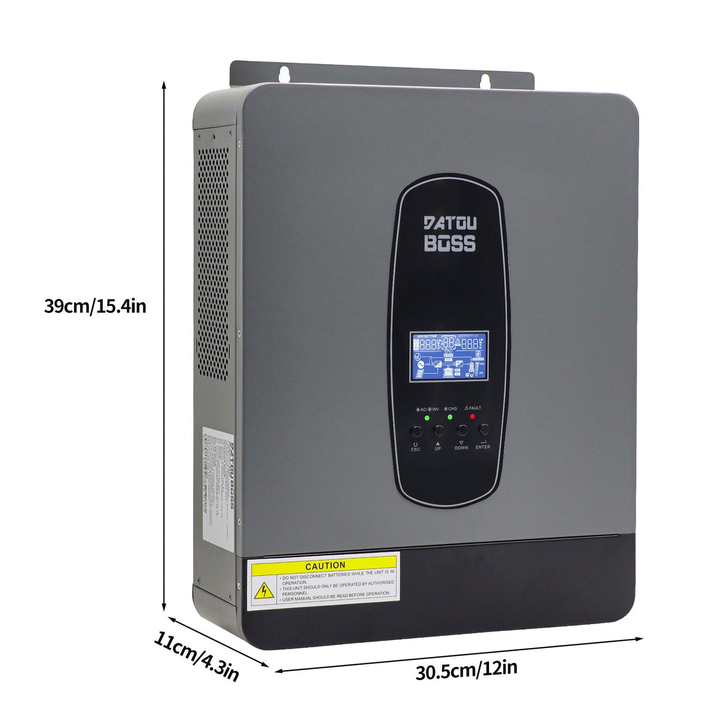DT-24V 3000W Pure Sine Wave Inverter DC24V To AC230V Sine Wave Output MPPT Power Grid Solar Inverter Voltage Converter
