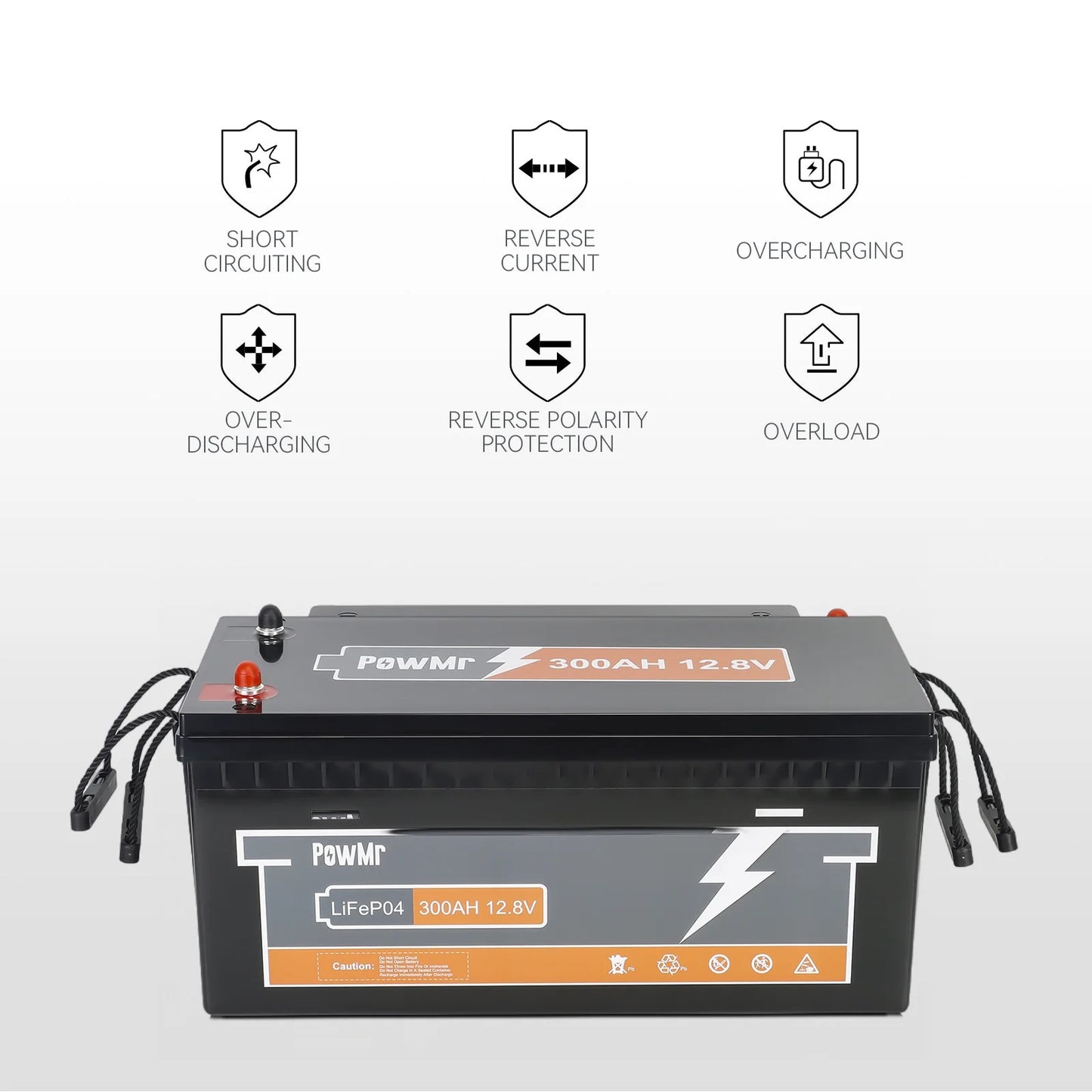POWER 300AH 12.8V Lithium Energy Storage Battery