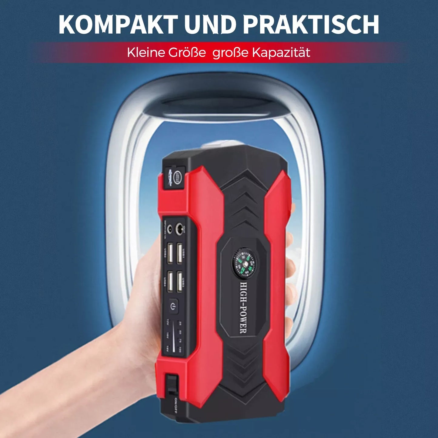 Car Jump Starter 12V 28000mAh (Support OEM ODM)