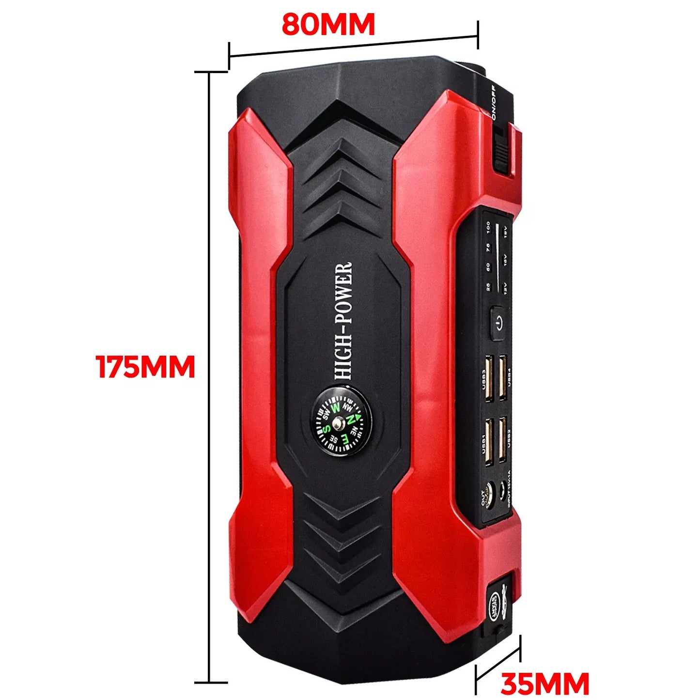 Car Jump Starter 12V 28000mAh (Support OEM ODM)