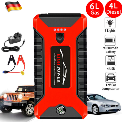 Car Jump Starter 12V 20000mAh (Support OEM ODM)