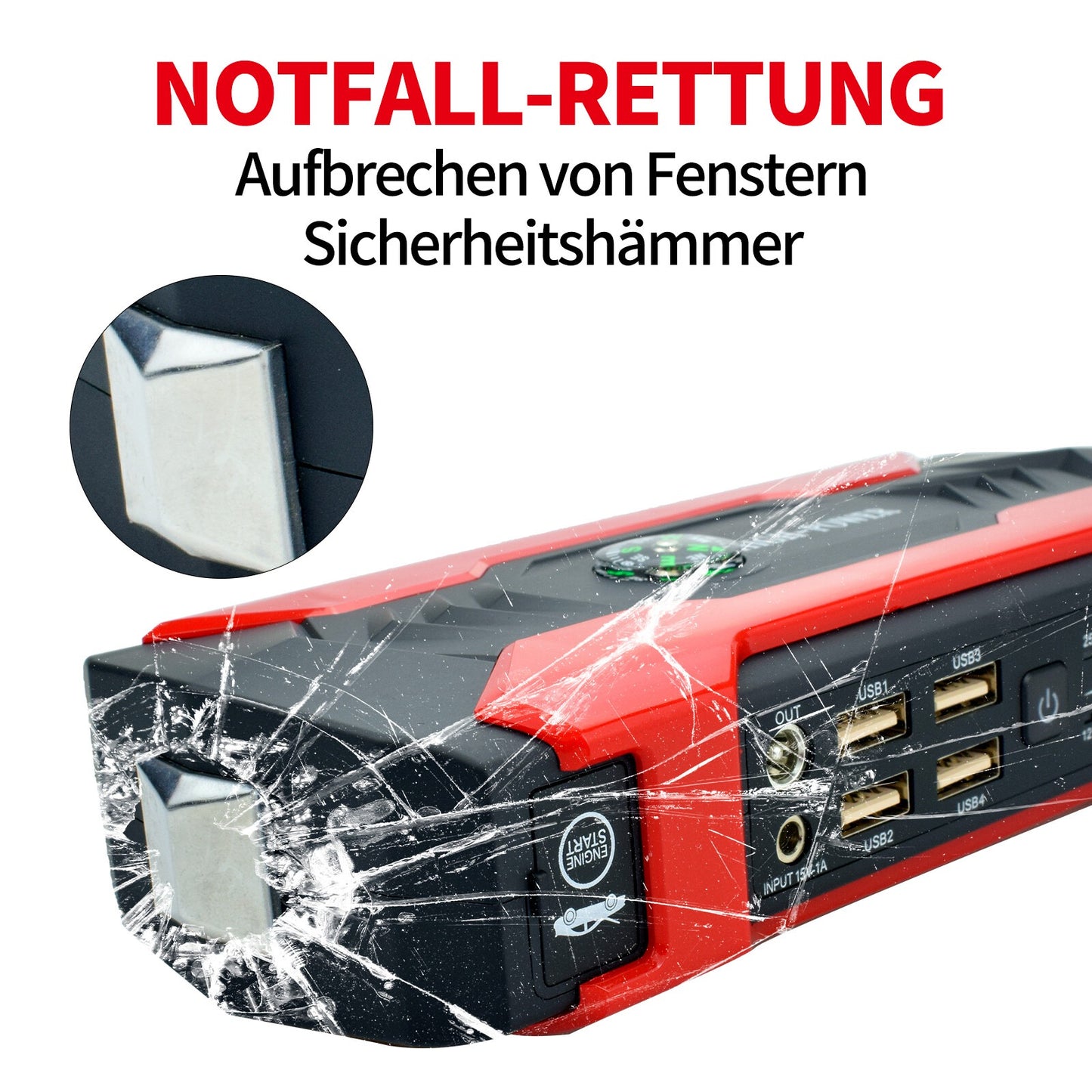 Car Jump Starter 12V 28000mAh (Support OEM ODM)