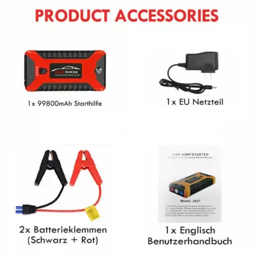 Car Jump Starter 12V 20000mAh (Support OEM ODM)