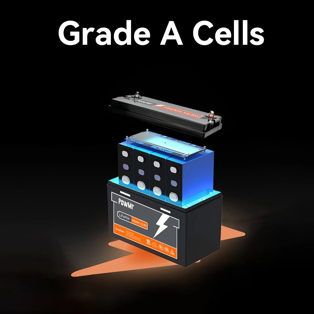 POWER 300AH 12.8V Lithium Energy Storage Battery